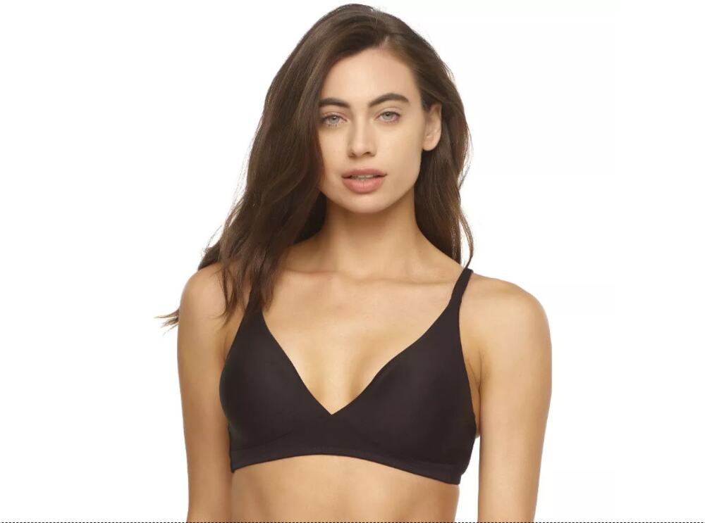 Felina Blissful Comfort Bra 4-Way Stretch Black Size S/M